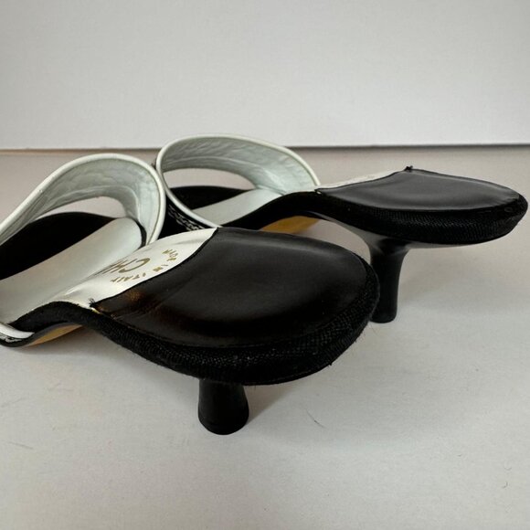 CHANEL Embroidered Slides - Picture 6 of 14